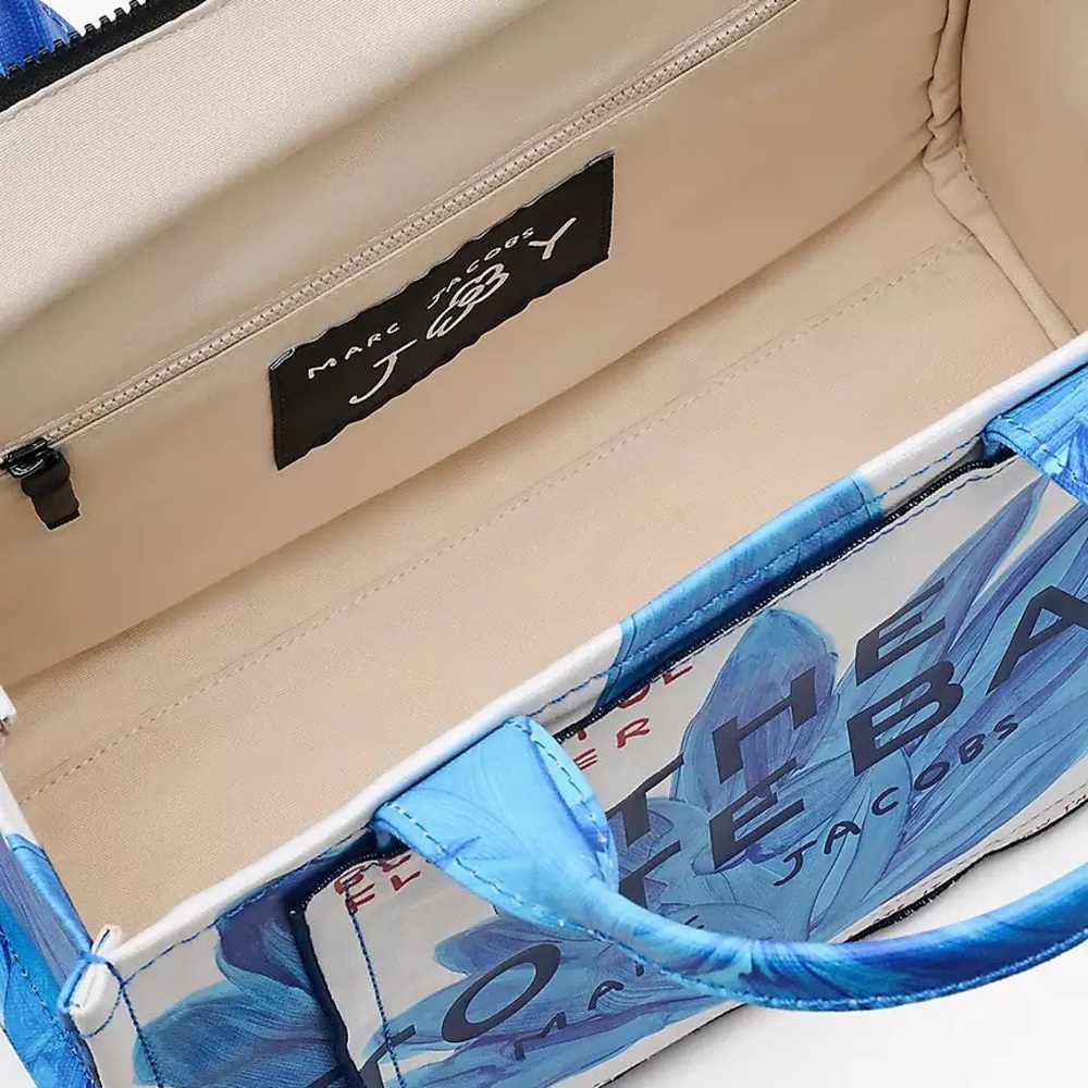 Marc Jacobs x David Shrigley Medium Canvas Tote Bag - Picture 7 of 8